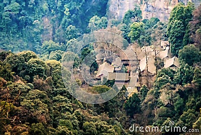 Dujiangyan, UNESCO World Cultural Heritage site Stock Photo