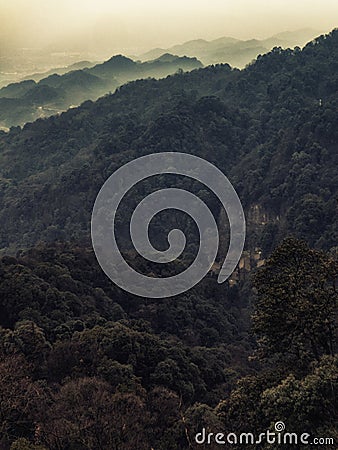 Dujiangyan, UNESCO World Cultural Heritage site Stock Photo