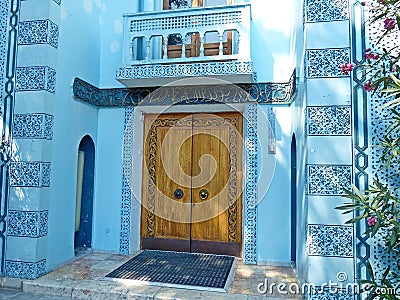 Dulber Palace. Building in Oriental style was built according to the sketches of Grand Duke Peter Romanov Stock Photo