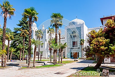 Dulber palace Muslim architecture in south Crimea Stock Photo