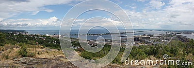 Duluth and Superior Harbor Stock Photo