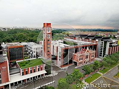 Dulwich college in Bukit Batok Editorial Stock Photo