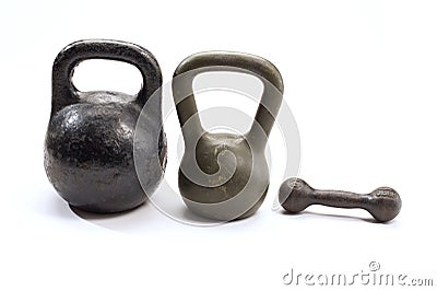 Dumb-bells Stock Photo