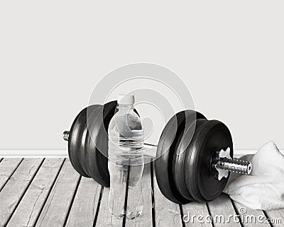 Dumbbells Stock Photo