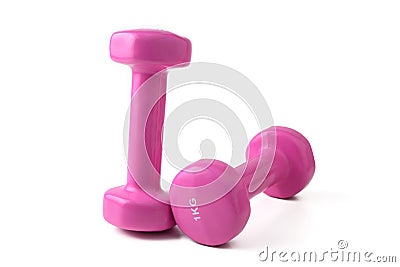 Dumbbells Stock Photo