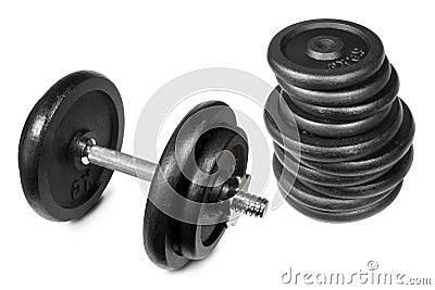 Dumbell Stock Photo