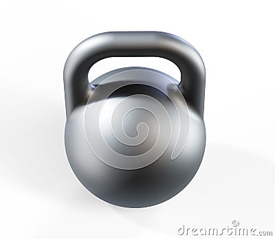 Dumbell isolated on white background Stock Photo