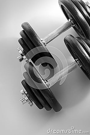 Dumbells Stock Photo