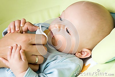 Dummy hunger Stock Photo