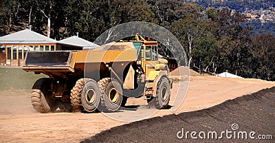 Dump Truck Stock Photo