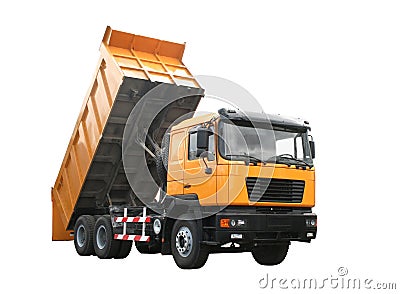 Dump truck Stock Photo