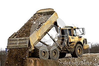 Dump truck Stock Photo