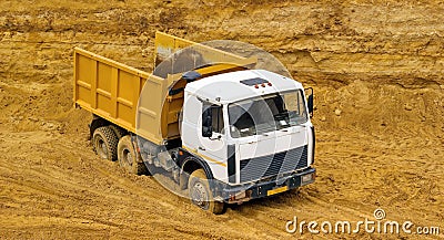 Dump Truck. Stock Photo