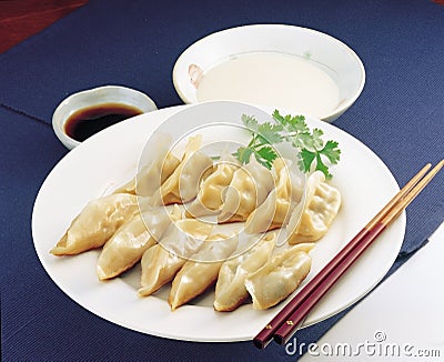 Dumplings Stock Photo