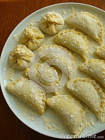 Dumplings Stock Photo