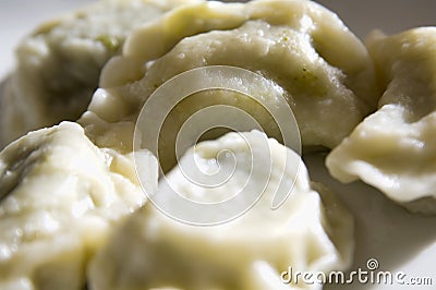 Dumplings Stock Photo