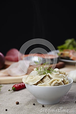 Dumplings Stock Photo