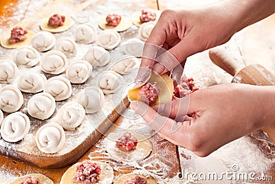 Dumplings. Stock Photo