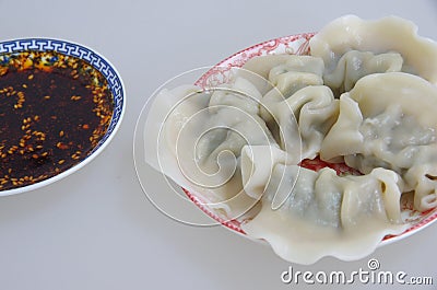 Dumplings Stock Photo