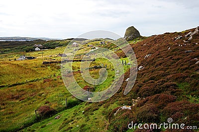 Dun Carloway broch, isle of Lewis, Scotland Stock Photo