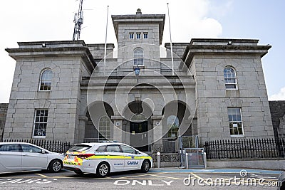 Dundalk, County Louth, Ireland. May 14th 2021 front of Dundalk Garda Station in County Louth Editorial Stock Photo