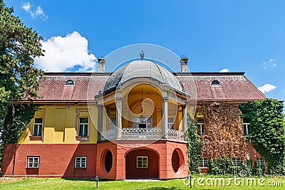 Dundjerski Castle Kastel Castle in Kulpin. Editorial Stock Photo