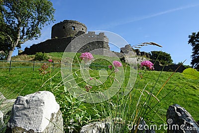 Dundrum Castle ruins Editorial Stock Photo