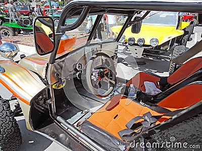 Dune Buggy Cockpit Editorial Stock Photo