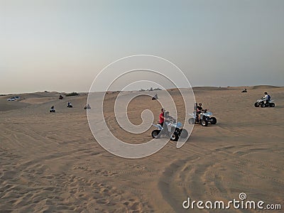 Dune buggy ride Editorial Stock Photo