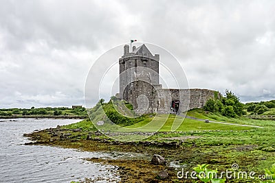 Dunguaire Castle in County Galway near Kinvara, Ireland Stock Photo