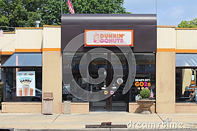 Dunkin Donuts, Food and Beverage, Franchise Editorial Stock Photo