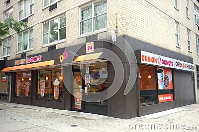 Dunkin' Donuts Editorial Stock Photo