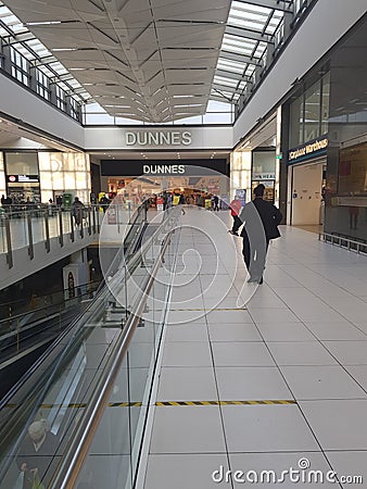Shopping Mall With Dunnes Stores Editorial Stock Photo