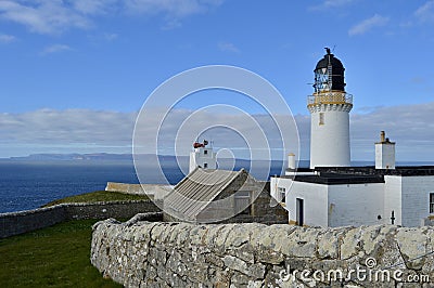 Dunnet Head Lighthouse Stock Photo