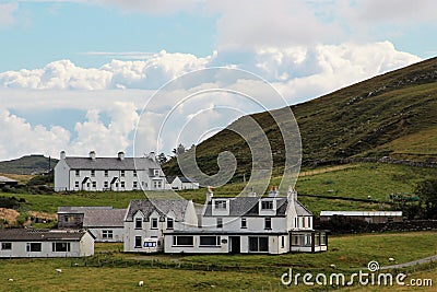 Duntulm castle, Isle of Skye, Scotland Stock Photo