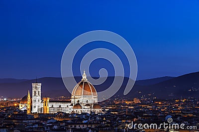 Duomo Cathedral Florence Italy Stock Photo