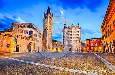 Duomo di Parma, Parma, Italy Stock Photo