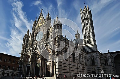 Duomo di Siena Stock Photo