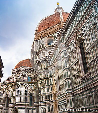 Duomo Florence Cathedral Stock Photo