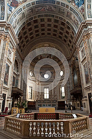 Duomo in Mantua, Italy Stock Photo