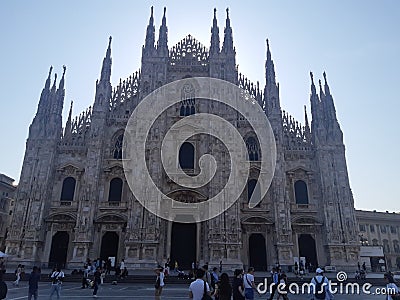 Duomo Milano Italy Editorial Stock Photo