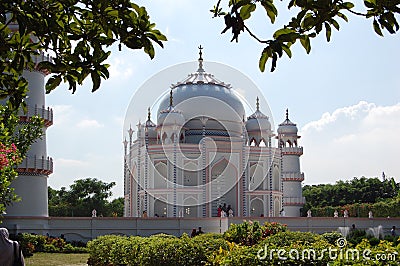 Duplicate Taj Mahal Stock Photo