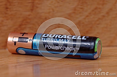 Duracell Editorial Stock Photo