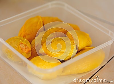 Durain Fruit Stock Photo