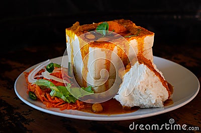 BEAN BUNNY CHOW IS NO RABBIT FOOD 01 Stock Photo