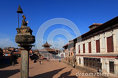 Durbar Square,Bhaktapur,nepal Editorial Stock Photo