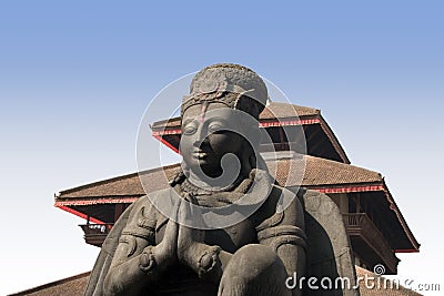 Durbar Square - Kathmandu Stock Photo