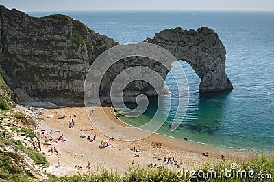 Durdle Door Stock Photo