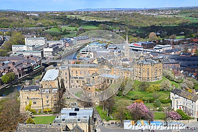 Durham Castle Stock Photo