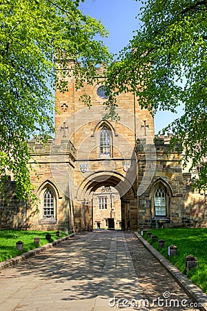 Durham Castle Stock Photo